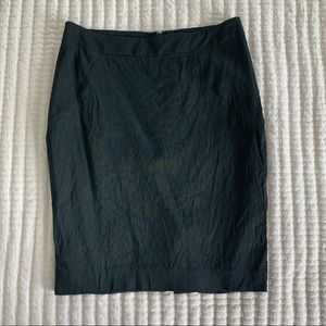 Bebe black linen skirt!